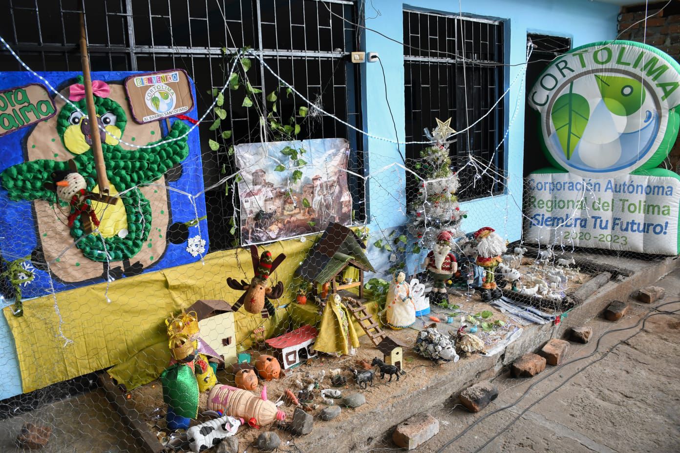 Barrios de Ibagué pueden mostrar su creatividad en el Festival de Pesebres Ecológicos de Cortolima