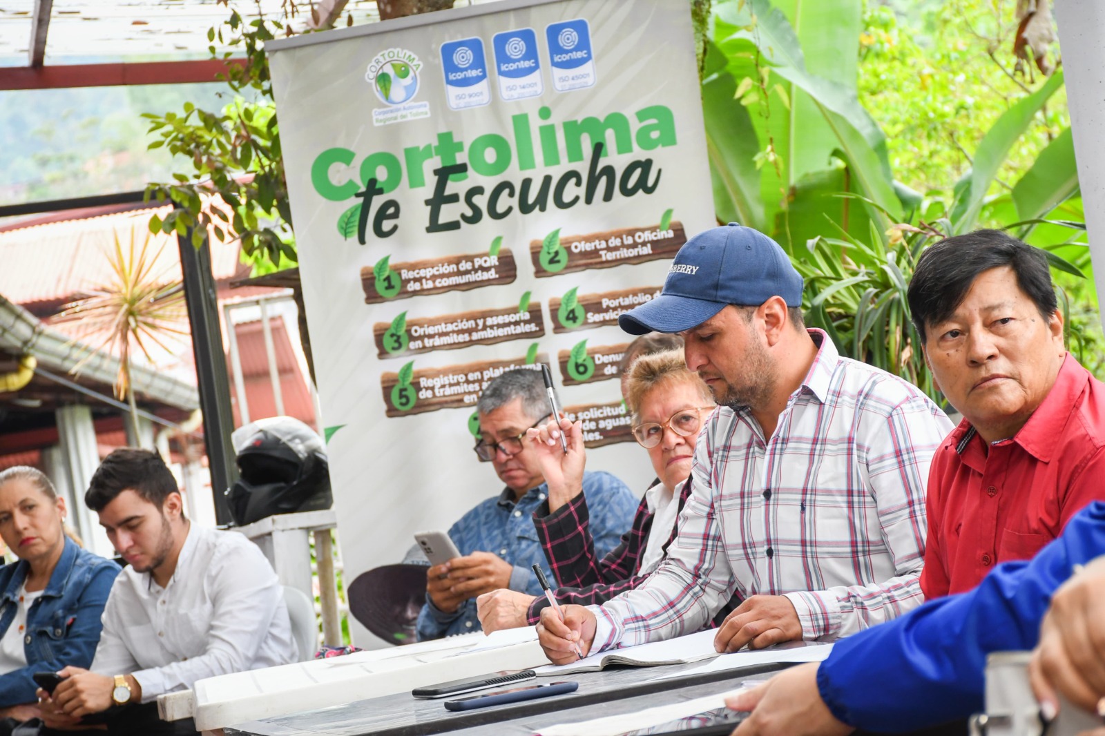 ‘Cortolima te escucha’ seguirá recorriendo territorios y atendiendo a comunidades del Tolima