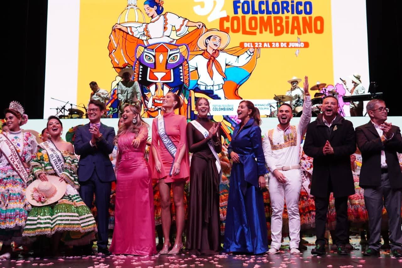 Bogotá vibró al ritmo del Tolima en el lanzamiento del 52° Festival Folclórico Colombiano