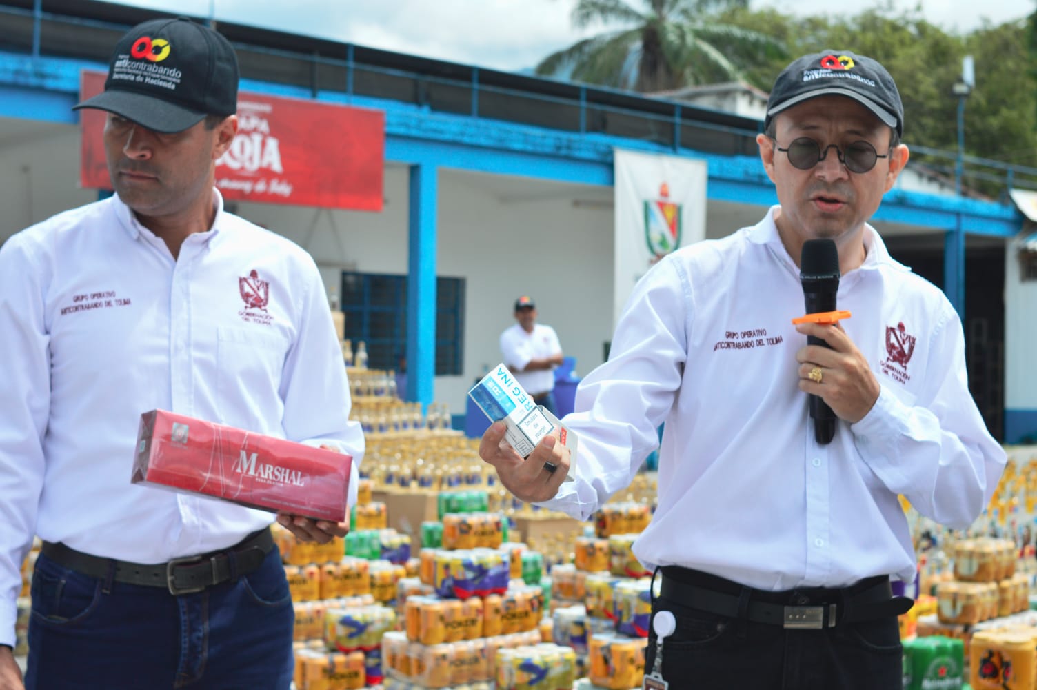 Más de 33 mil productos ilegales fueron destruidos en el Tolima