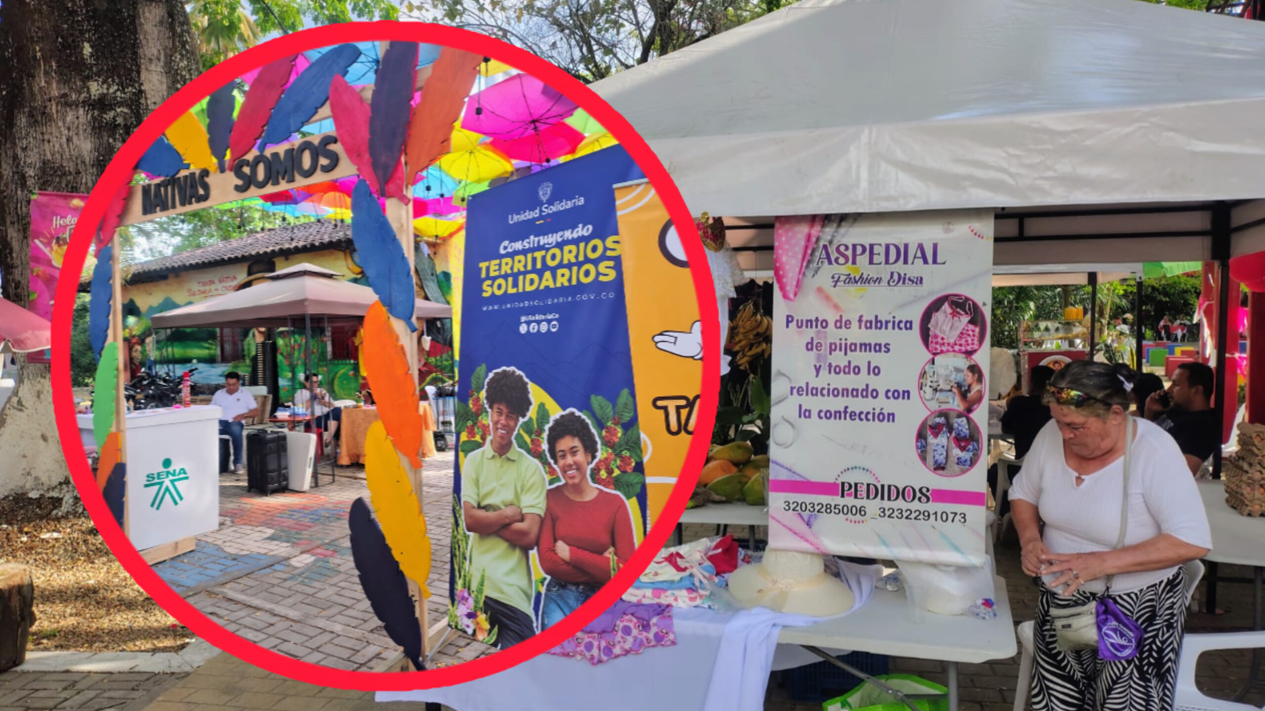 Neiva celebró la economía solidaria con Nativas Somos