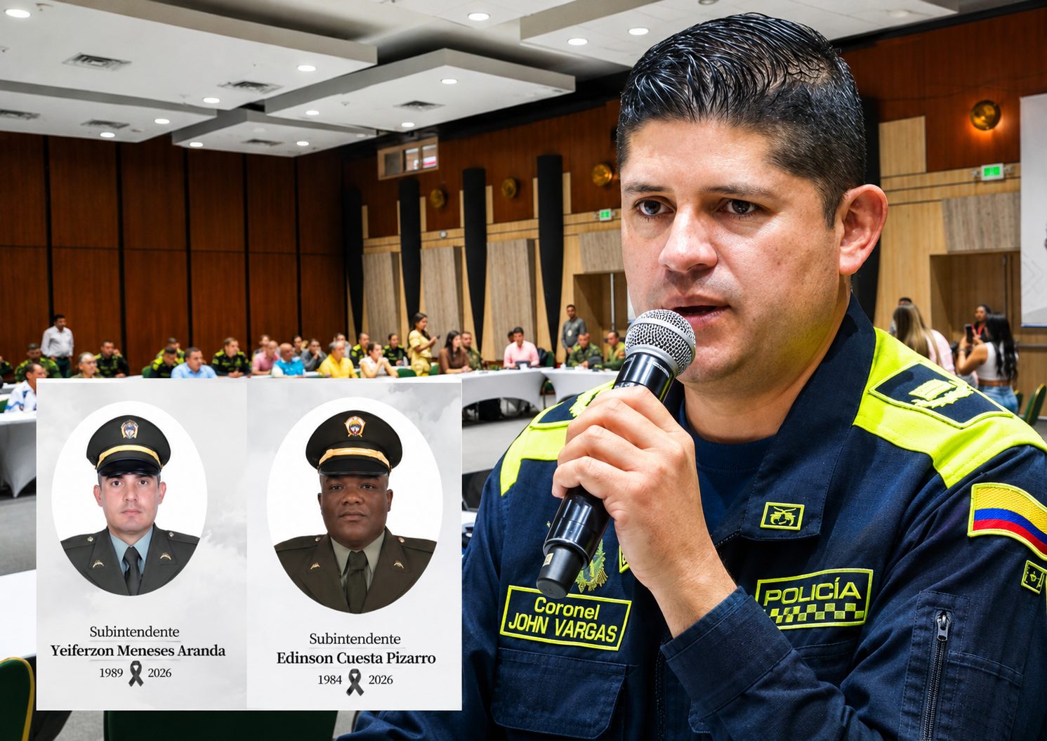 Ataco bajo máxima alerta: recompensa millonaria tras el crimen de dos policías en Santiago Pérez
