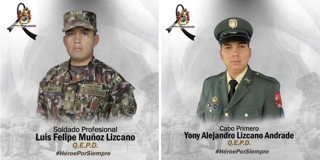 Dos militares mueren en ataque con explosivos en Huila