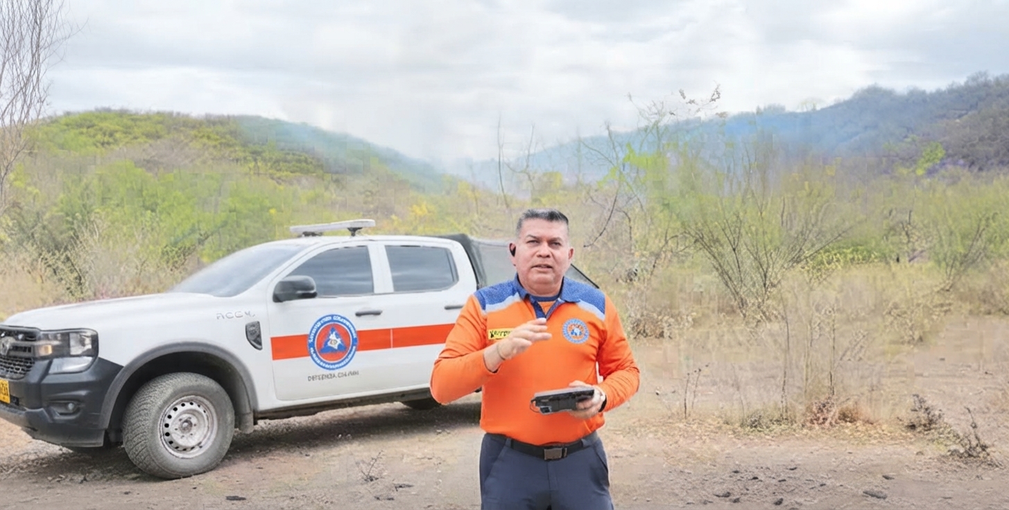 ¡El fuego avanza! Incendio entre Natagaima y Coyaima pone en jaque al sur del Tolima