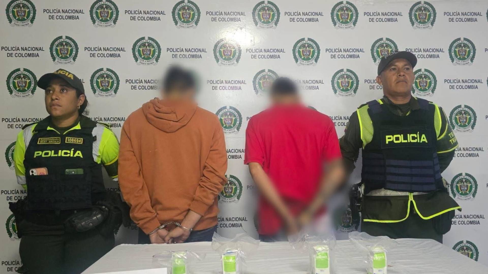 Dos capturados en el Tolima tras hallazgo de ketamina y 137 pastillas