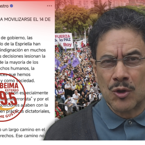 Iván Cepeda convoca a movilización el 14 de octubre ante el riesgo de que el Gobierno de De la Espriella instaure «prácticas dictatoriales».