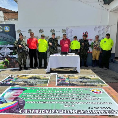 Ejército Nacional ataca las redes de apoyo al terrorismo al servicio del GAO-r Ismael Ruiz en el sur del Tolima