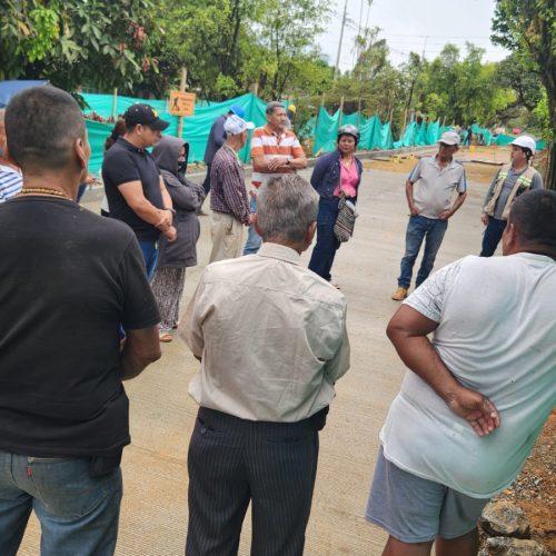 La pavimentación de la avenida Tuluní en Chaparral avanza a paso firme