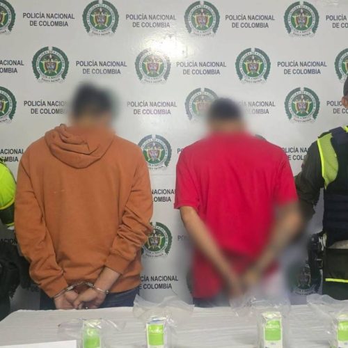Dos capturados en el Tolima tras hallazgo de ketamina y 137 pastillas
