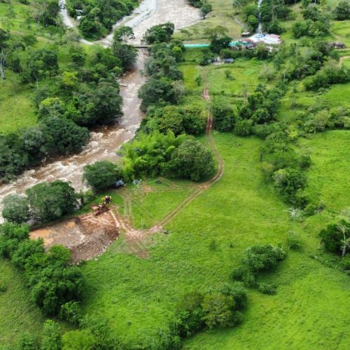 Cortolima identifica grave afectación ambiental por minería ilegal en la franja protectora del río Atá